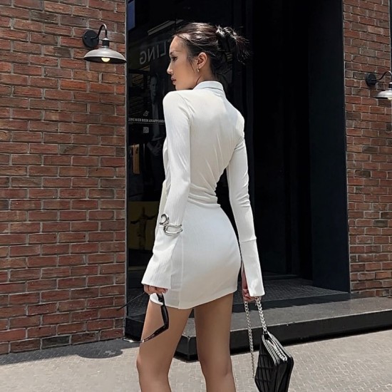 In-stock European and American cross-border autumn niche loose foreign wholesale jacquard men's women's dark style knitted sweater jacket for fall base long-sleeved