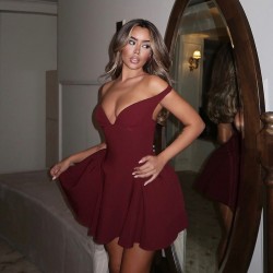 European and American cross-border autumn 2024 new style elegant and fashionable casual striped solid color fitted long-sleeved dress for wholesale by women