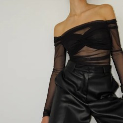 Wholesale of cross-border women's clothing for 2025, featuring a trendy and fashionable style, solid color, and figure-hugging design.