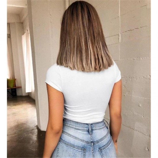 In Stock Cross-border Foreign Summer Best-Selling Sexy V-Neck Transparent Open-Back Tight Sleeve Fashion Dress for Wholesale