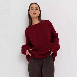 European and American American street retro black star fashionable print top hipster trendy color clash bagged fall base long-sleeved