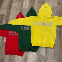 European autumn hot glitter sweatshirt letter print Y2K men's and women's zipper hooded jacket punk fashion for wholesale