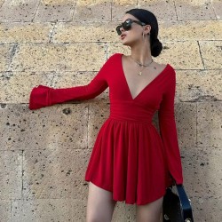 Cross-border European and American summer 2025 new style elegant fitted formal dress strapless slitted solid color slitless sleeveless dress for women
