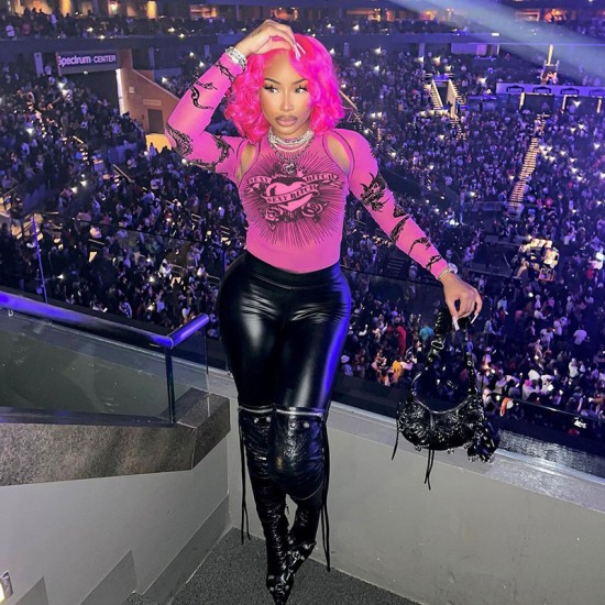 European cross-border autumn new women's feminine hot girl sheer print fitted upper garment with open collar long sleeve one-piece for wholesale