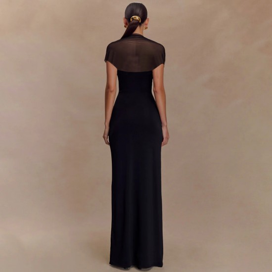 European and American Cross-border 2025 Fashion Personalized Street Print Long-Sleeved Backless T-Shirt for Women Tight-Fit Slim Fit Top Clothing Wholesale