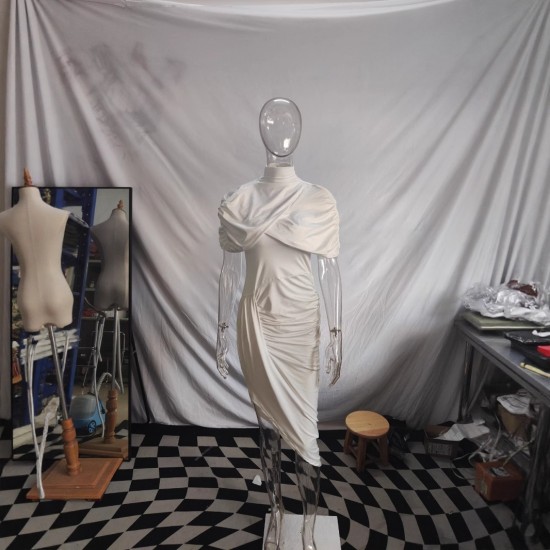 In Stock 2025 European/American Cross-border Spring/Autumn New Casual V-Neck Long-Sleeve Top Fashion Pants Set Women Wholesale