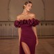 European/American 2025 Summer New Cross-border Fashion Dress Sexy Pure Color Deep V Neck Backless Dress Women Wholesale