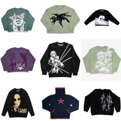 In-stock European and American cross-border 2024 autumn women's clothing elegant fitted side pleated flower long-sleeved dress for wholesale