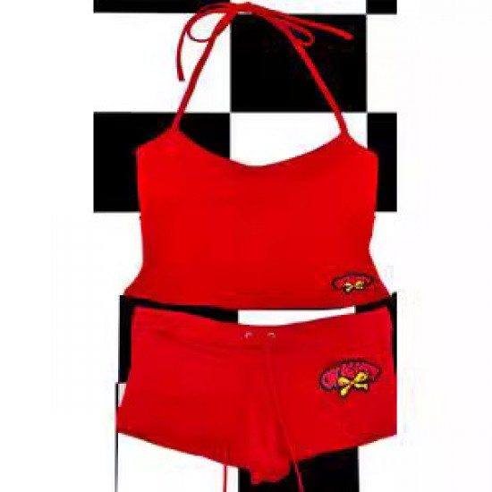 2025 new European and American style French girl floral short-sleeved chiffon sweet short dress for women wholesale