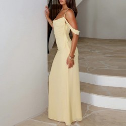 European/American Cross-border 2025 Fashion Personalized Trendy Long Sleeve Backless Open-Back T-Shirt Women Fitted Slim Fit Top Wholesale