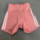 Factory direct fulfillment yoga shorts high waist exercise tummy-tight breathable quick-drying running fitness shorts