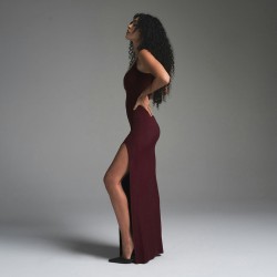 Factory Direct 2025 New Foreign Trade Summer In Stock Cross-border Fashion Base Top with Tight Sleeve for Women